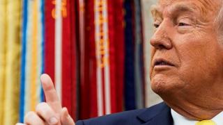 El presidente de EEUU, Donald Trump, en el Despacho Oval de la Casa Blanca.