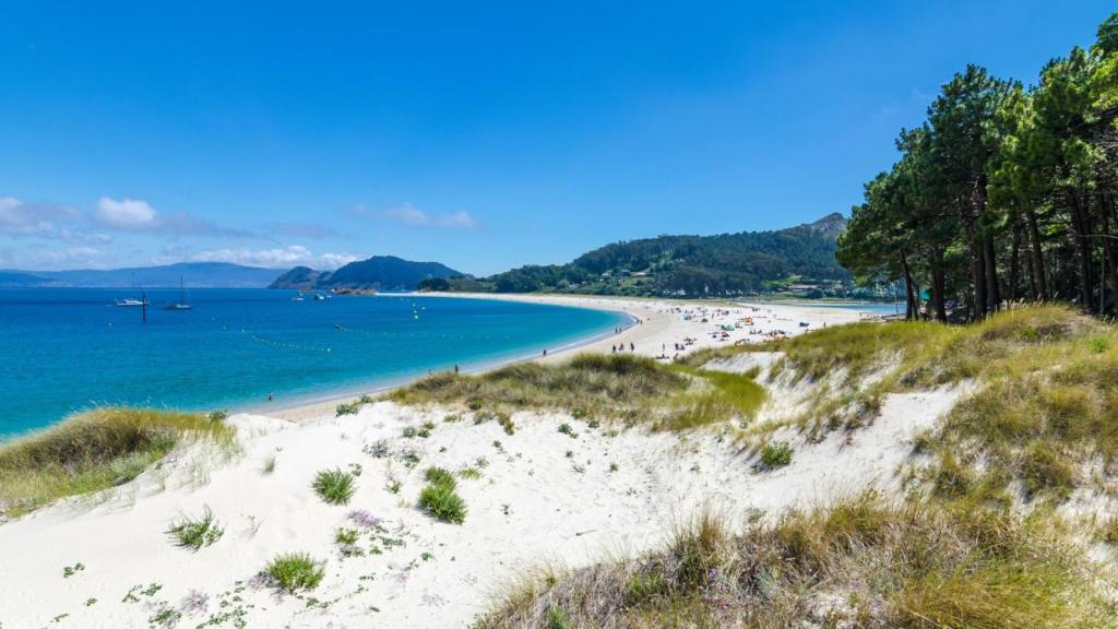 Islas Cíes en las Rías Baixas