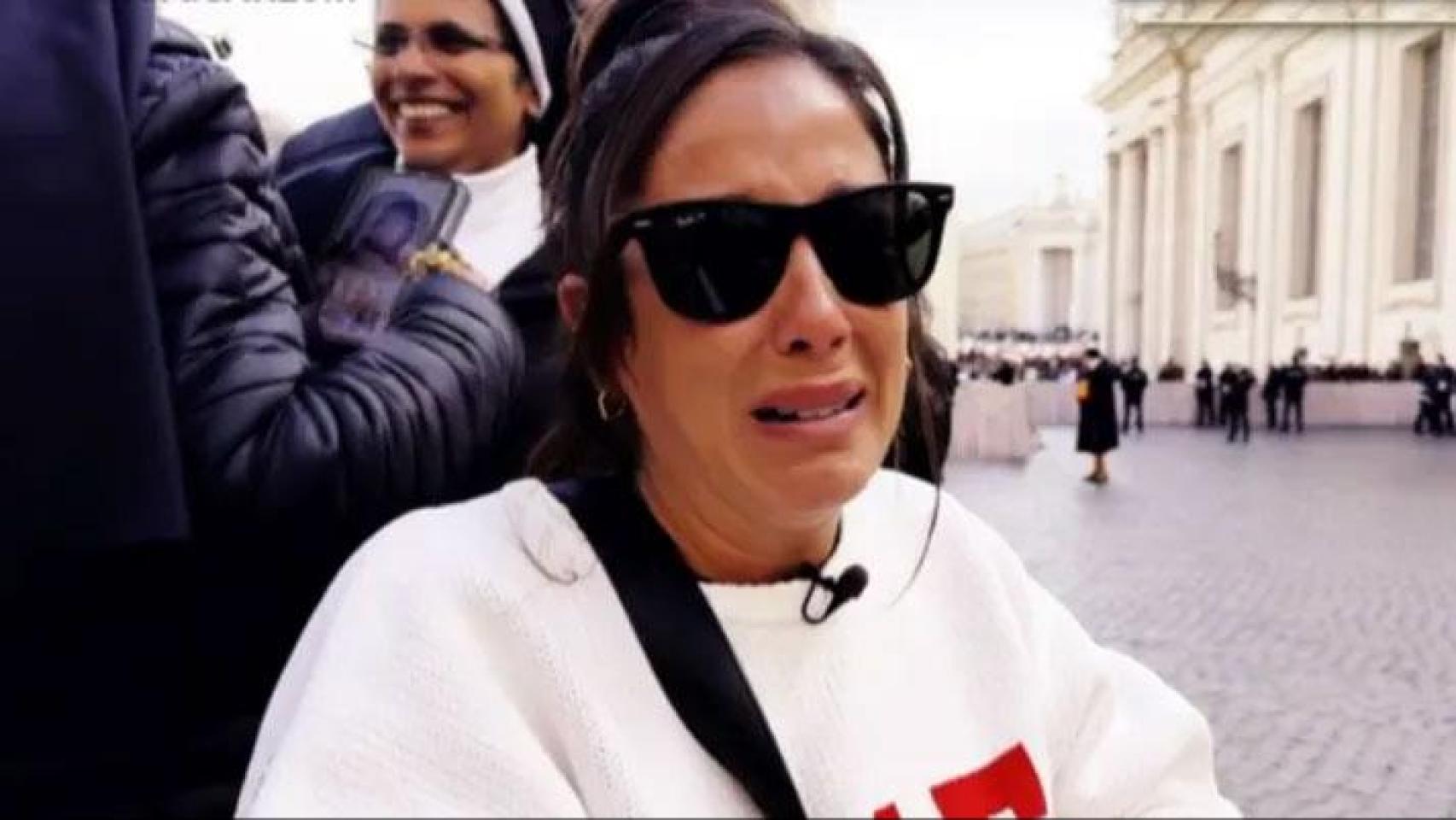 Anabel Pantoja, en su reportaje sobre el Papa Francisco en 'Tardear'.