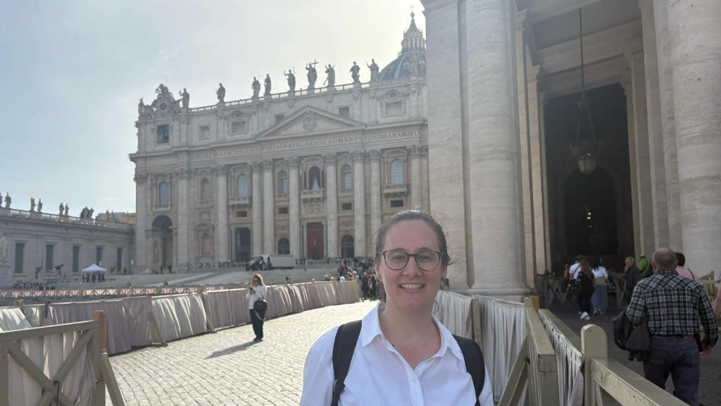 Ana Leiva, zaragozana en Roma: “Era como si el Papa supiera que iba a fallecer y quisiera despedirse”