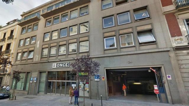 Dirección general de la ONCE, en el número 24 de la calle Prado, en Madrid.