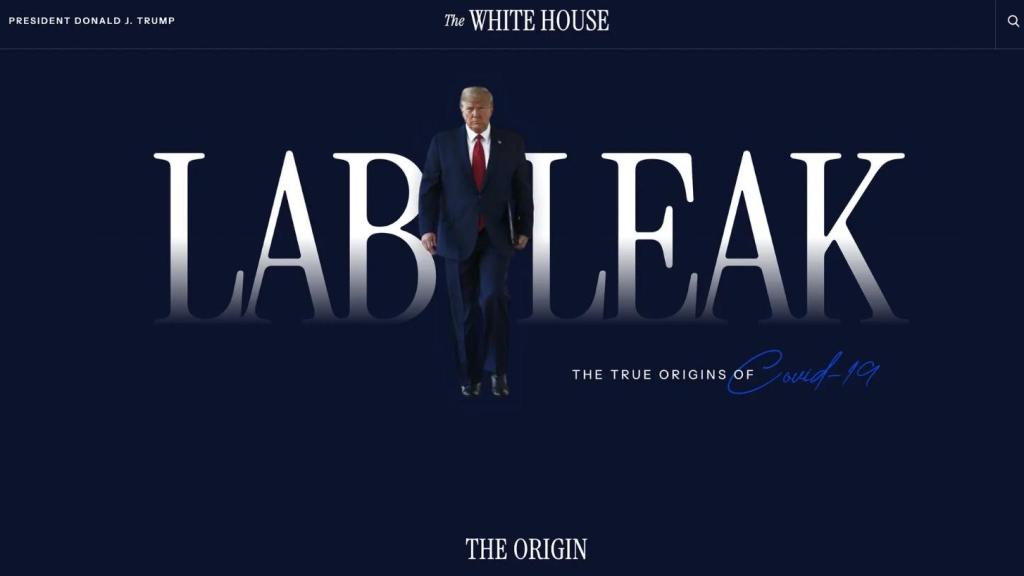 La obsesión de Trump con el origen de la Covid: usa una web con información práctica para oficializar la teoría de la fuga