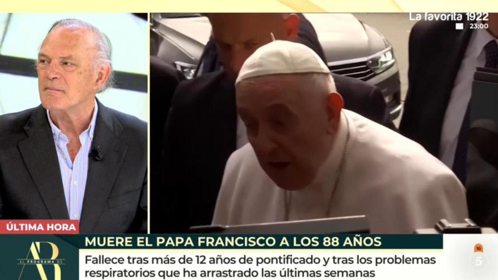 Pedro Piqueras ha sido tertuliano improvisado de 'El programa de AR'.