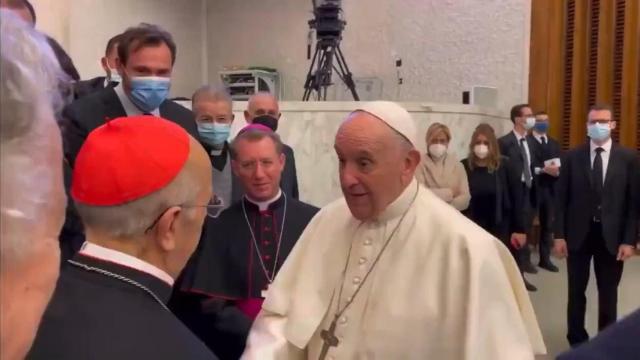 La divertida broma del papa Francisco a un seminarista de Valladolid que triunfó en internet