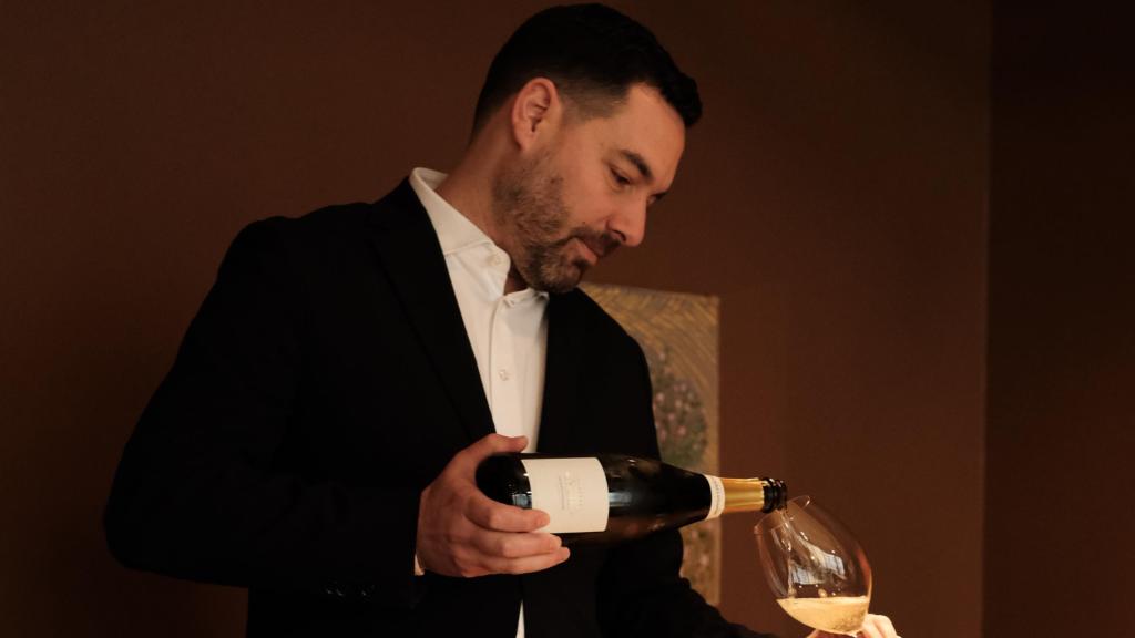 Alberto Segade, sumiller.