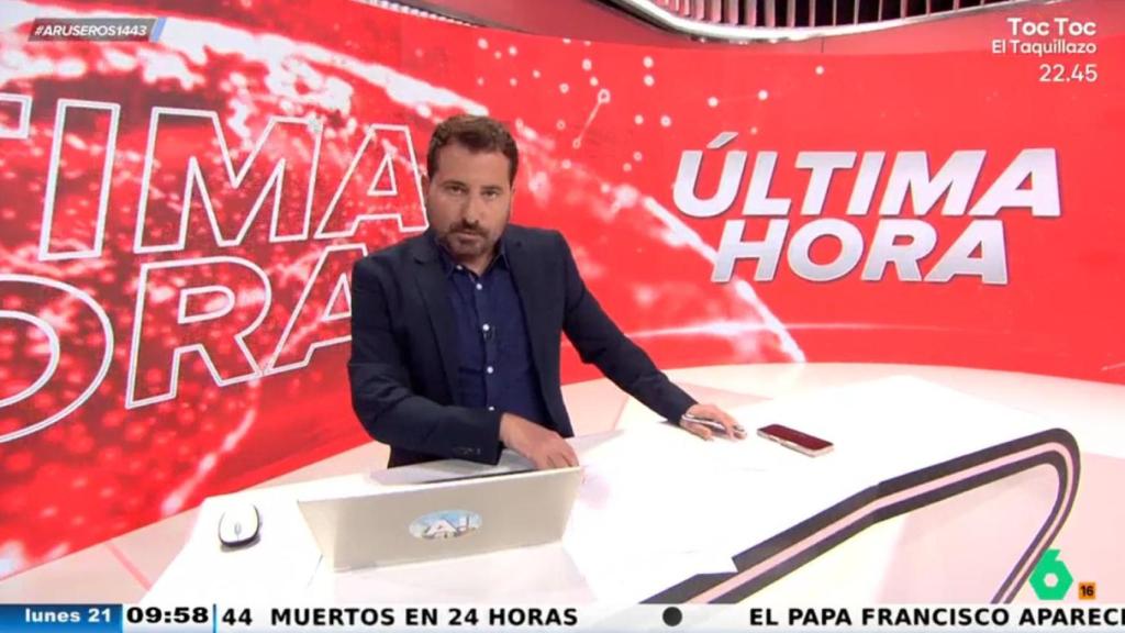 'Aruser@s' se ha hecho eco de la muerte del Papa a las 9:58.