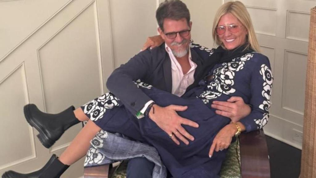 La imagen que ha compartido Marie Chantal después de que su marido apareciera con un parche en el ojo.