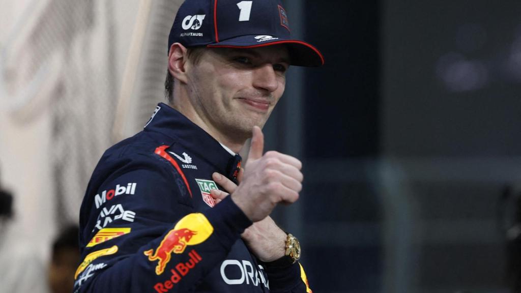 Max Verstappen, tras conseguir la 'pole' en el GP de Arabia Saudí 2025