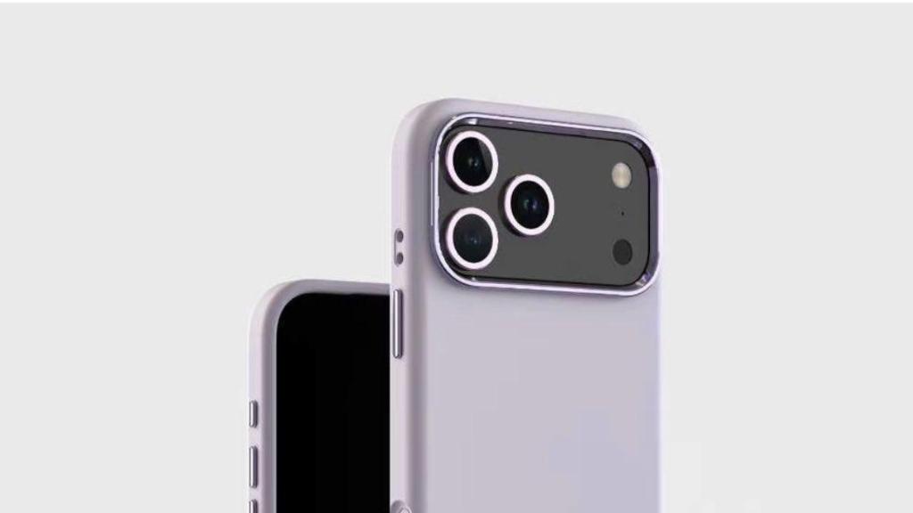 Renders de fundas filtradas de un posible iPhone 17 Pro
