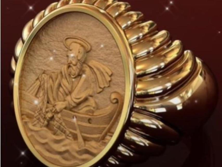 Anillo del pescador.