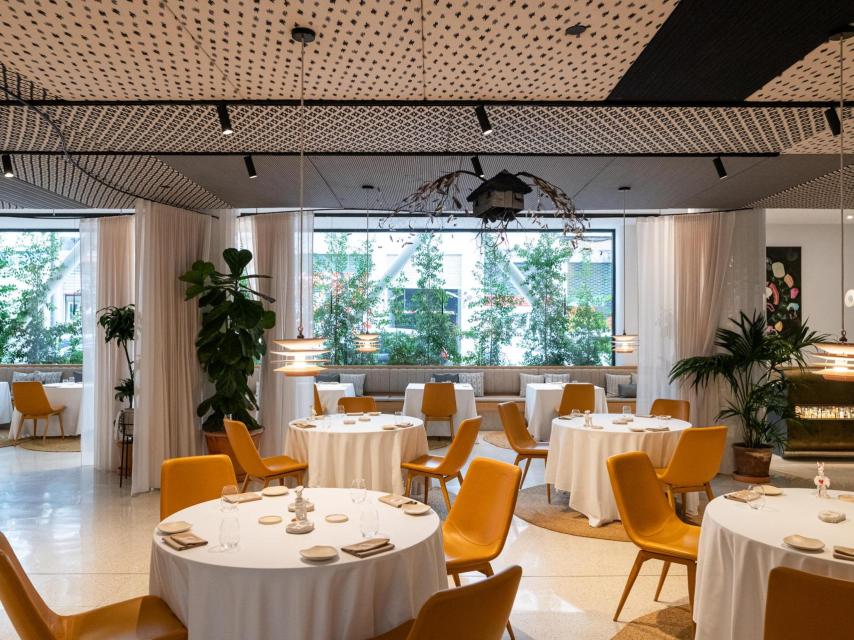 El comedor de Aromata.