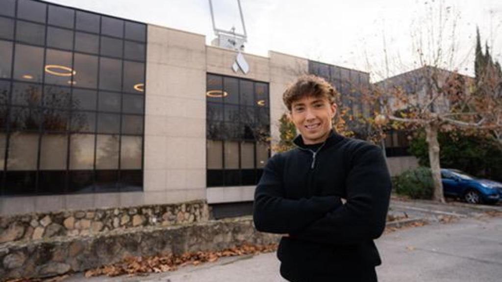 Josef Brocki, CEO de Evolve, en la sede de la startup en Madrid.