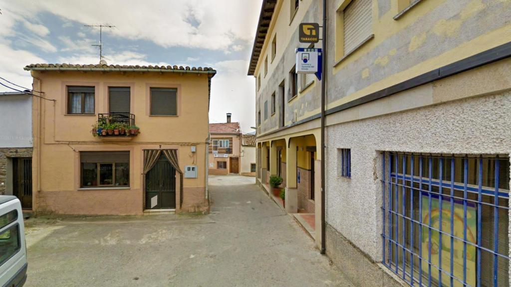 Administración de Loterías situada en la calle Flor número 2 de Navasfrías