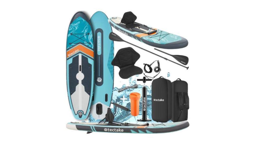 Tabla de Paddle Surf hinchable tectake