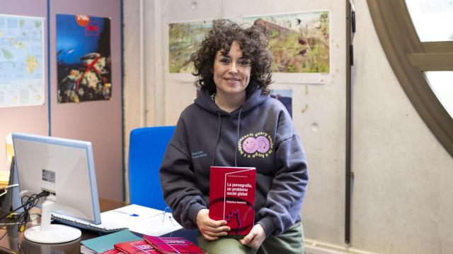 Lydia Delicado, autora del libro La pornografía, un problema social global. Fotografía cedida por la autora.