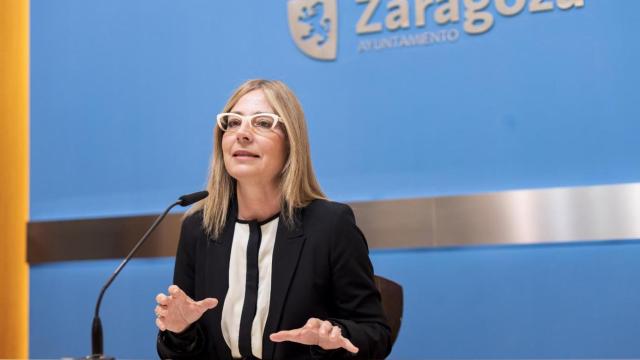 La concejala de Hacienda y Fondos Europeos del Ayuntamiento de Zaragoza, Blanca Solans.