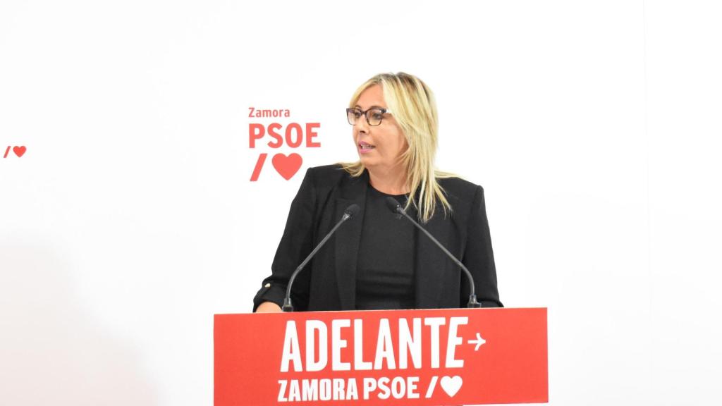 Patricia Martín, portavoz del Grupo Socialista en el Ayuntamiento de Benavente