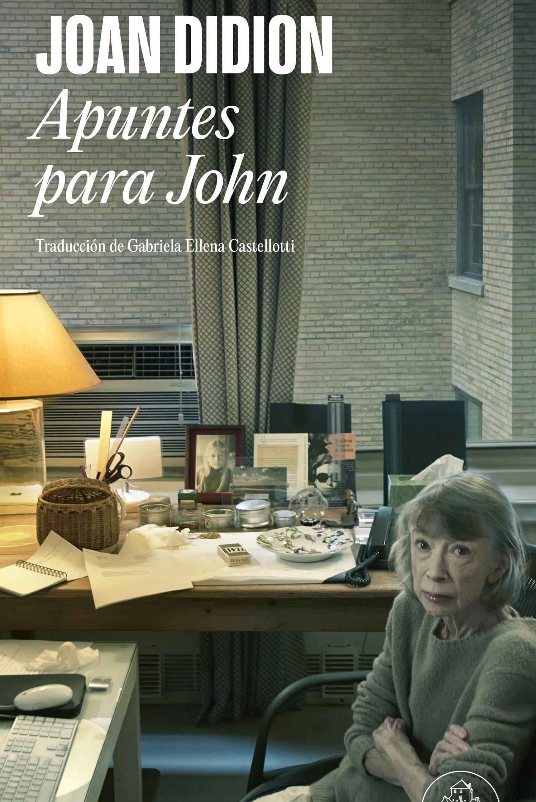 Portada de 'Apuntes para John', de Joan Didion.