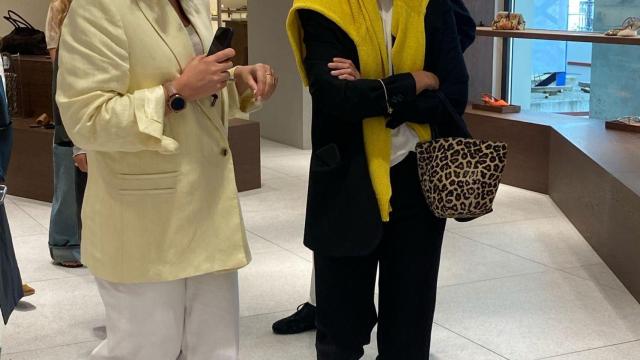 Marta Ortega visita la nueva tienda de Zara de Valladolid