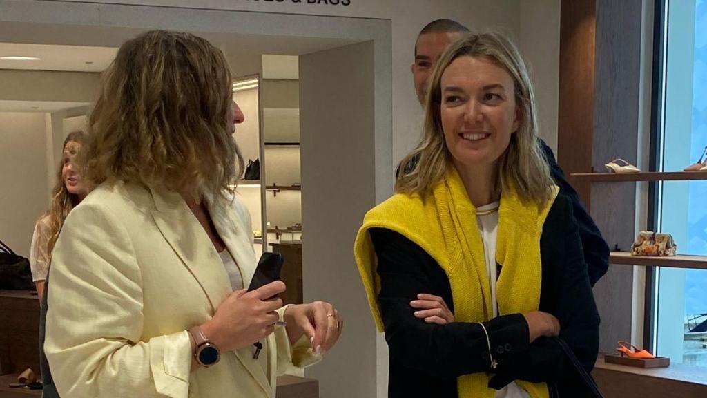 Marta Ortega visita la nueva tienda de Zara de Valladolid