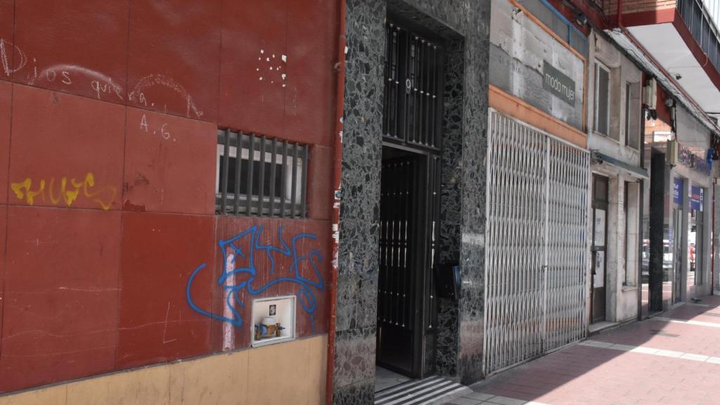 Calle Imperial 9 donde se produjo el incendio