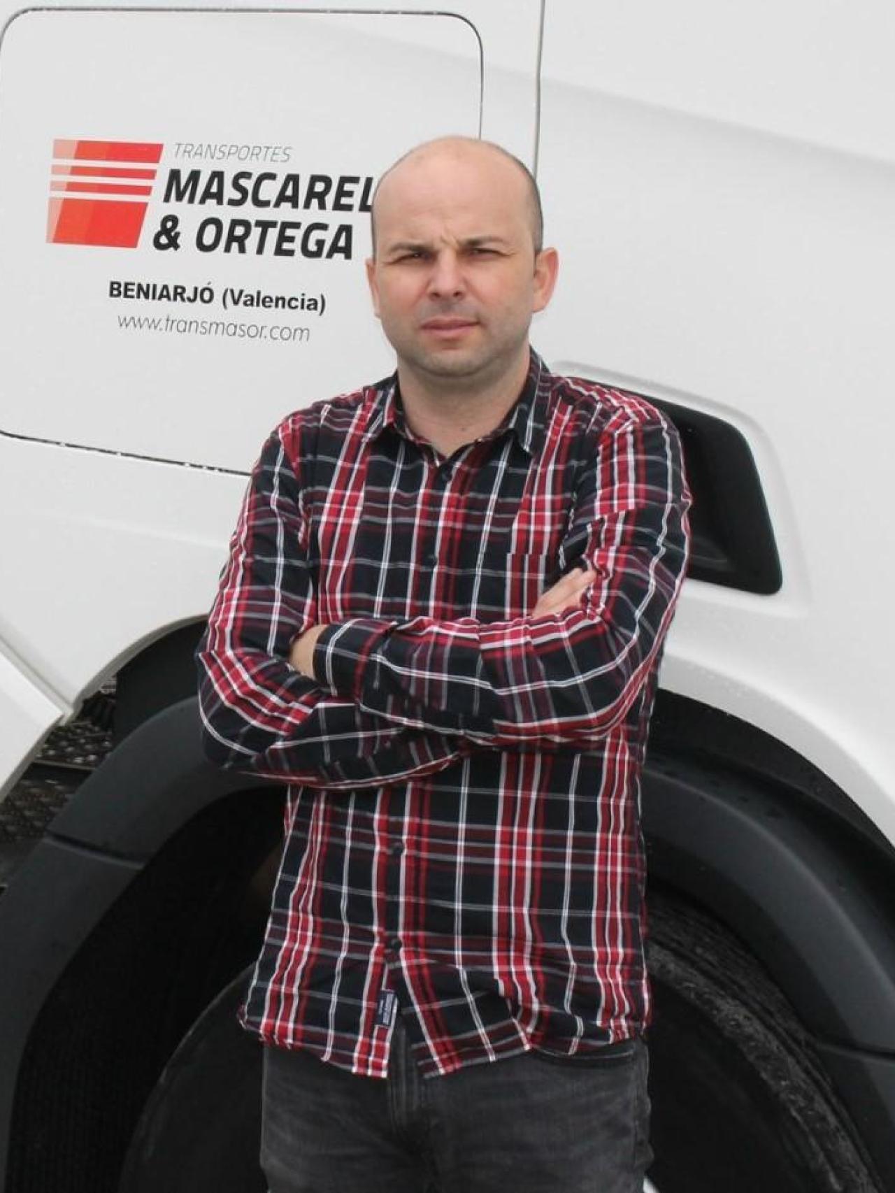 Vicente Josep Mascarell Ortega, gerente de la pyme galardonada por Eurowag.