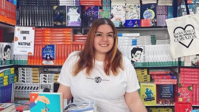 Andrea Izquierdo, escritora de Zaragoza