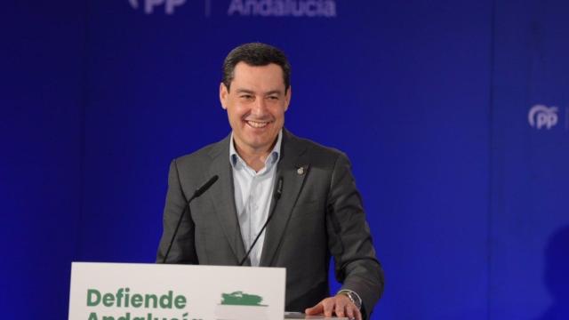 El presidente de la Junta de Andalucía, Juanma Moreno, en una imagen de archivo.