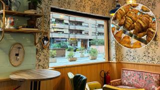 Así es la nueva cafetería.