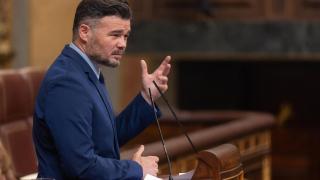 El portavoz de ERC en el Congreso, Gabriel Rufián.
