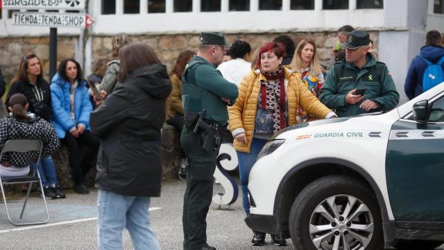 Trabajadores de Sargadelos en la fábrica de Cervo hace unas semanas.