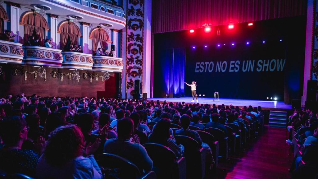 Galder Varas durante su actuación en el EMHU 2024.