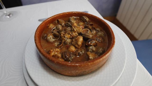 Un plato de caracoles en la romería de San Marcos en Palencia
