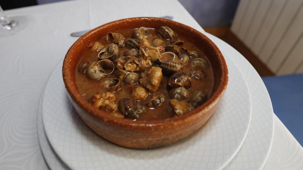 Un plato de caracoles en la romería de San Marcos en Palencia