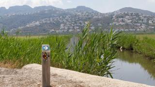 El parque de Marjal de Pego-Oliva.