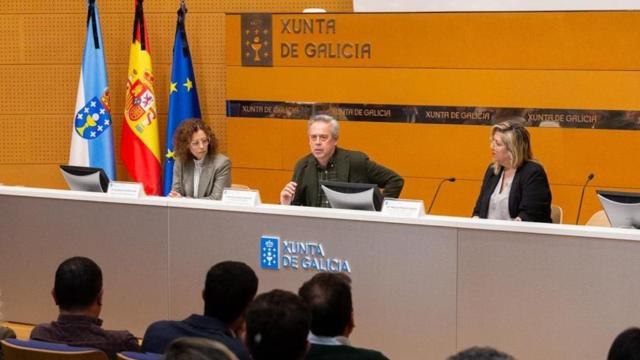 Acto celebrado este martes en San Lázaro con los farmacéuticos.