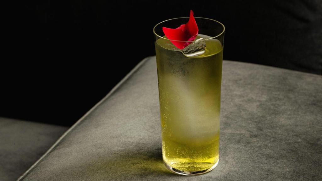 Uno de los cócteles del restaurante.