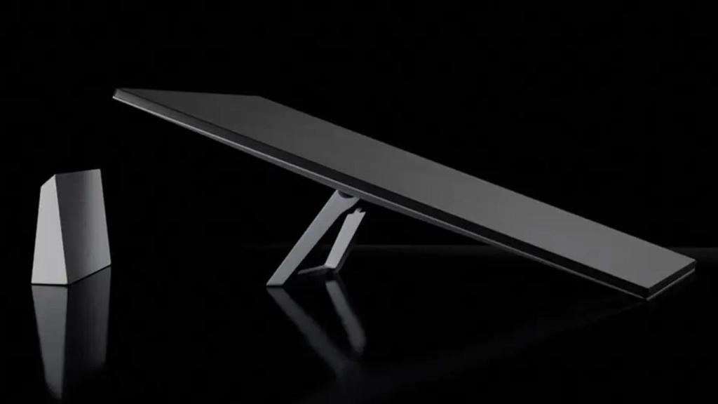 Kit estándar que regala Starlink con la permanencia.