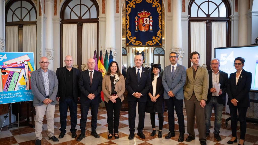 Presentación de la Feria del Libro de Málaga.