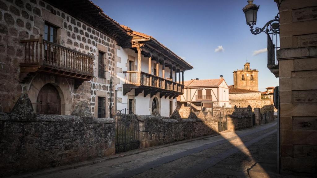 Una de las calles del municipio