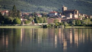 Una panorámica de Vinuesa, uno de los pueblos más bonitos de España