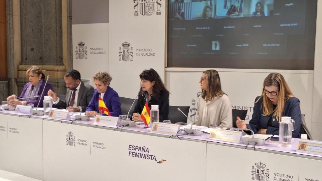 La ministra de Igualdad, Ana Redondo, en la Conferencia Sectorial de  Igualdad