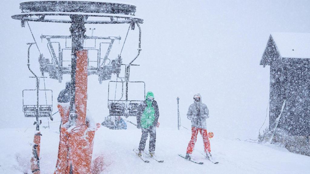 Telesilla Sarrau, en la estación de Cerler