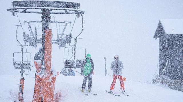 Telesilla Sarrau, en la estación de Cerler