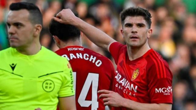 Francho y Guti en un encuentro.