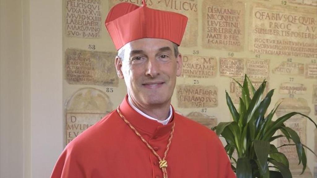 El cardenal y obispo de Ajaccio, Francisco Javier Bustillo, es nombrado cardenal por el Papa Francisco en la basílica vaticana de San Pedro.