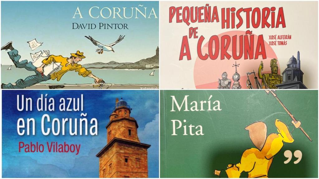 Recomendaciones de libros ambientados en A Coruña para celebrar el Día Internacional del Libro