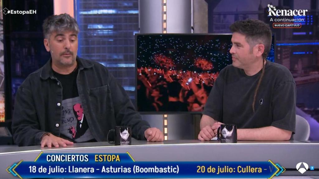 Estopa en 'El Hormiguero'.