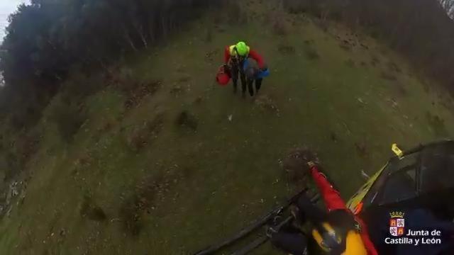 Rescatan a dos mujeres en la Tejeda de Tosande
