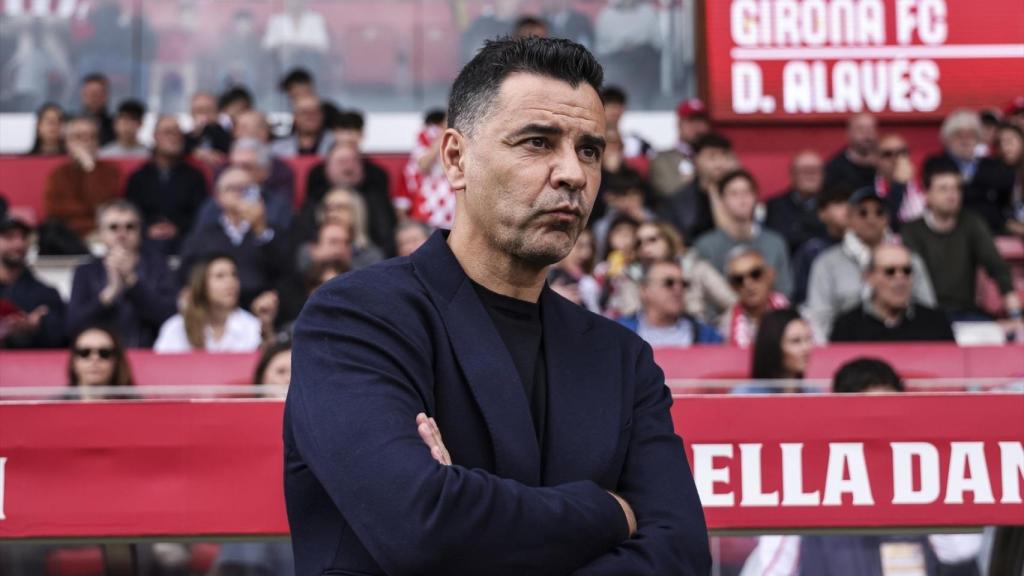 Michel Sanchez, entrenador del Girona